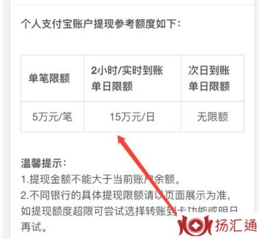 支付宝提现限额-1