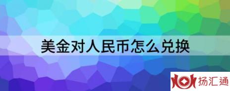 美金对人民币怎么兑换（解读美元兑换人民币有手续费吗）-1