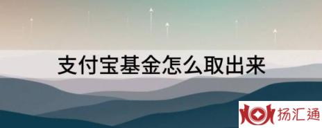 支付宝基金怎么取出来（解析买基金的钱可以随时取吗）-1